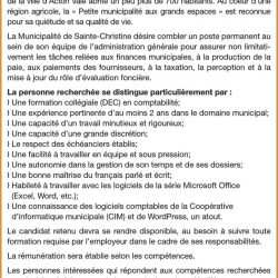Municipalité Sainte-Christine