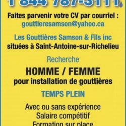 Les Gouttières Samson et Fils Inc.