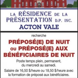 Résidence de la Présentation D.P. Inc.
