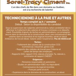 Sorel-Tracy Ciment inc.